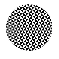 Triangle-pattern-simple-triangular Mini Round Pill Box