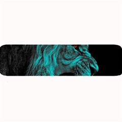 Angry Male Lion Predator Carnivore Large Bar Mat by Ndabl3x