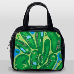 Golf Course Par Green Classic Handbag (one Side) by Loisa77