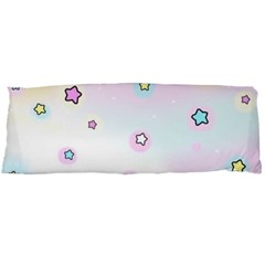 Stars Cute Pastel Pattern Rainbow Body Pillow Case (dakimakura) by Loisa77