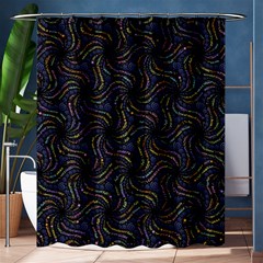 Do Be Action Stillness Doing Shower Curtain 60  X 72  (medium)  by Paksenen