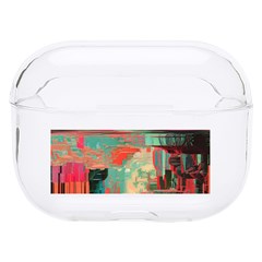 Backgrounds Multi Colored Abstract Hard Pc Airpods Pro Case by Loisa77