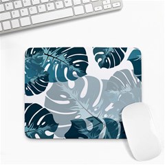 Monstera Leaves Background Small Mousepad