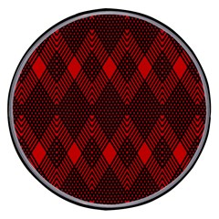 Pattern, Red, Black,  Wireless Fast Charger(black) by 2607694c