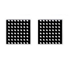 Background Dots Circles Graphic Cufflinks (square) by Ndabl3x