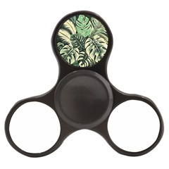 Abstract Art Tropical Leaves Finger Spinner