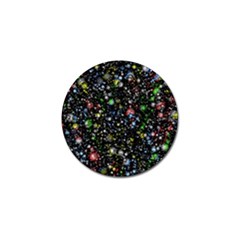 Universe Star Planet Galaxy Golf Ball Marker (4 Pack)