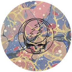 Grateful Dead Artsy Wooden Puzzle Round by Bedest