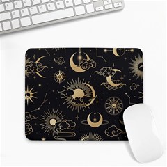 Asian Seamless Pattern With Clouds Moon Sun Stars Vector Collection Oriental Chinese Japanese Korean Small Mousepad by Grandong