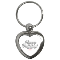 Birthday  Key Chain (heart) by didisemporium