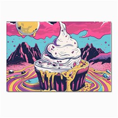 Dessert Chocolate Cream Postcards 5  X 7  (pkg Of 10) by Loisa77