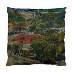 Samborondon District Aerial View Shot, Guayas, Ecuador Standard Cushion Case (one Side) by dflcprintsclothing