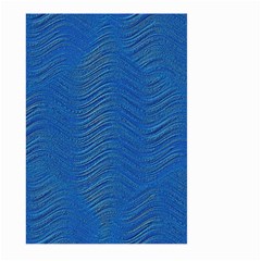 Blue Wave Abstract Texture Seamless Large Garden Flag (two Sides)