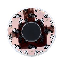 Cute Panda Animal Pattern On-the-go Memory Card Reader by Perong