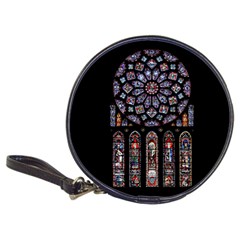 Chartres Cathedral Notre Dame De Paris Stained Glass Classic 20-cd Wallets by Grandong