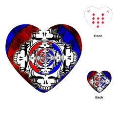 The Grateful Dead Playing Cards Single Design (heart) by Grandong