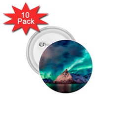 Amazing Aurora Borealis Colors 1 75  Buttons (10 Pack) by Grandong