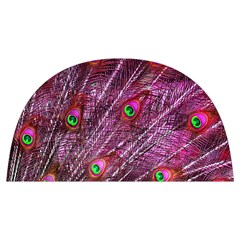 Peacock Feathers Coloured Plumage Pink Red Anti Scalding Pot Cap by Perong