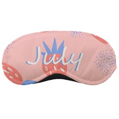 July Summer Strawberry Pink Berry Sleep Mask