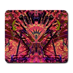 Trippy Garland Large Mousepad by MRNStudios