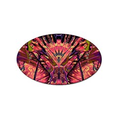 Trippy Garland Sticker Oval (100 Pack) by MRNStudios