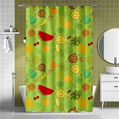 Art Fruits Pattern Shower Curtain 48  X 72  (small) 