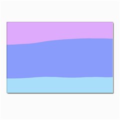 Pastel Colour, Blue, Lilac, Orange, Pastel, Pink, Romance Postcards 5  X 7  (pkg Of 10) by kyorashop23