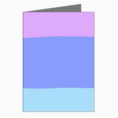 Pastel Colour, Blue, Lilac, Orange, Pastel, Pink, Romance Greeting Cards (pkg Of 8) by kyorashop23