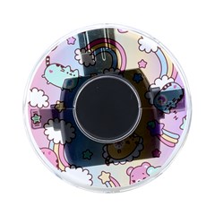 Usheen Carebears, Bears, Cat, Colorful, Cute, Pastel, Pattern On-the-go Memory Card Reader