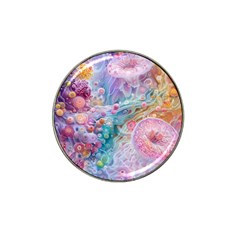 Cells Fluid Bubbles Hat Clip Ball Marker (10 Pack)