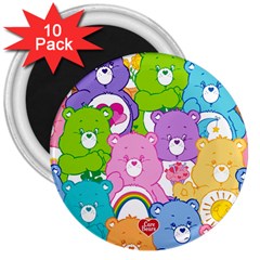 The Care Bears, Care Bears, Cartoon 3  Magnets (10 Pack) 