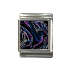 Multicolored Abstract Dynamic Shapes Print Italian Charm (13mm) by dflcprintsclothing