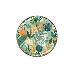 Leaves Pattern Flora Nature Hat Clip Ball Marker (10 Pack)