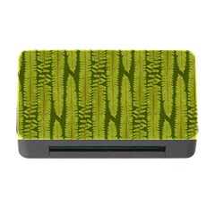 Fern Texture Nature Leaves Memory Card Reader With Cf