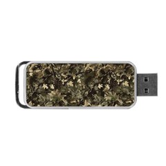 Camouflage Army Survival Uniform Portable Usb Flash (two Sides) by Posterlux