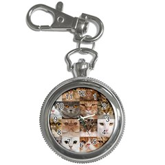 Breeds Of Cats Collage Key Chain Watches