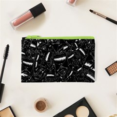 Cryptic Creature Pattern Cosmetic Bag (xs)