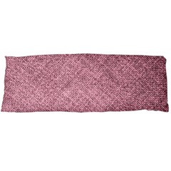 Pink Fabric Texture, Knitted Pink Texture, Body Pillow Case (dakimakura) by kyorashop23