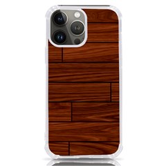 Seamless Wooden Planks Brown Wooden Background Iphone 13 Pro Max Tpu Uv Print Case by kyorashop23