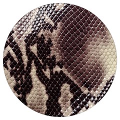 Snake Skin, Reptile Skin, Snake Skin Textures, Brown Snake Round Trivet