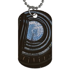 Building Ceiling Structure Dome Dog Tag (one Side)