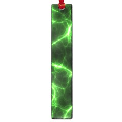 Lightning Electricity Pattern Green Large Book Marks by anzea