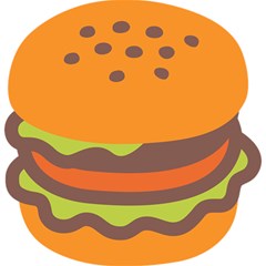 Hamburger Play Mat (square) by anzea