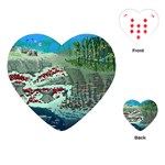 The Overworld Aurora Subnautica Playing Cards Single Design (Heart) Front