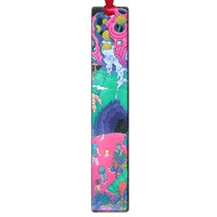 Planet Psychedelic Art Psicodelia Large Book Marks by Bedest