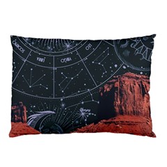 Astrology Surreal Surrealism Trippy Visual Art Pillow Case