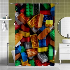 Lego, Toy Block, Colorfulness, Kids Shower Curtain 48  X 72  (small)  by kyorashop23