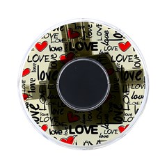 Love Abstract Background Love Textures On-the-go Memory Card Reader