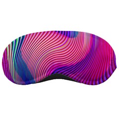 Swirl Twirl Design Pattern Purple Sleep Mask by Salmanaz77