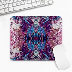 Abstract Symmetry Large Mousepad by kaleidomarblingart